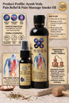 AyushVeda Pain Relief & Massage Smoke Oil